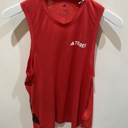 Adidas Terrex Xperior Tank new, women's running top black and red