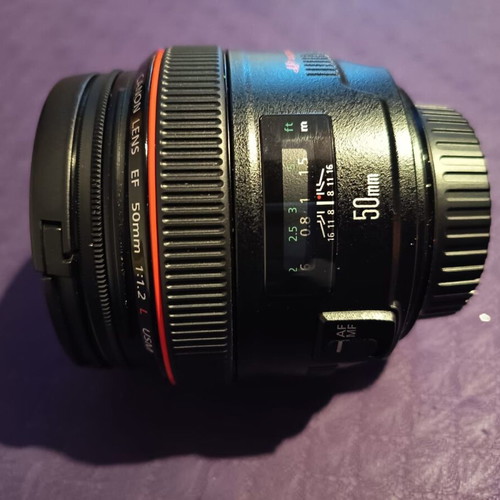 Canon EF 50mm f/1.2L USM lens new with 2 NiSi filters