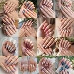 Press On Nails new, handmade soft girl and fairycore designs