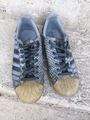 Adidas Superstar 80s Xeno All Star αθλητικά μεταχειρισμένα, νούμερο 40,5, γκρι