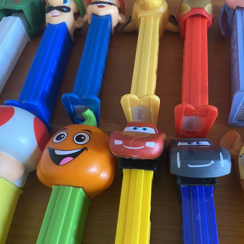 Pez candy dispensers vintage set of 24, like new