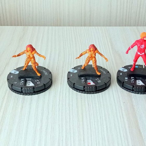 Heroclix DC five figures like new, Wonder Woman 2017 set