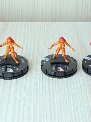 Heroclix DC five figures like new, Wonder Woman 2017 set