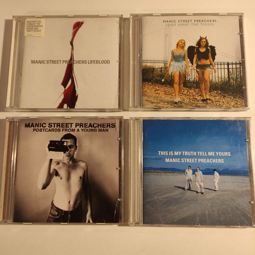 Manic Street Preachers 4CD set used, rock genre