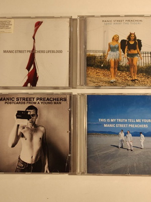 Manic Street Preachers 4CD set used, rock genre