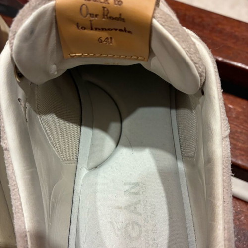 Hogan memory foam sneakers like new, beige, size 40