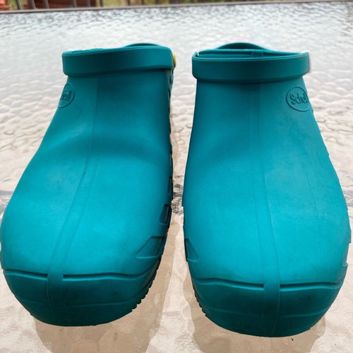Scholl orthopedic clogs used