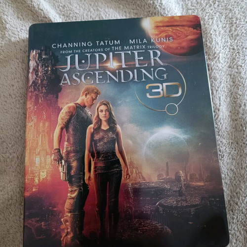 Jupiter Ascending Blu-Ray steelbook used, 2-disc set, very good condition