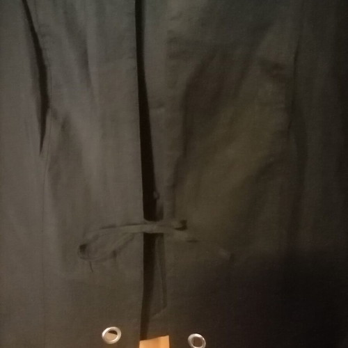 Cossinelle women's linen jacket like new, black, size 54