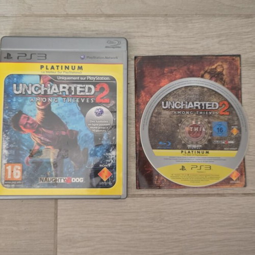 Uncharted 2 Among Thieves PS3 complete, like new