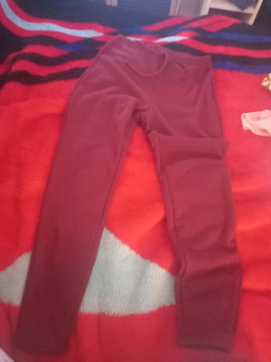 Leggings with lining used, size M