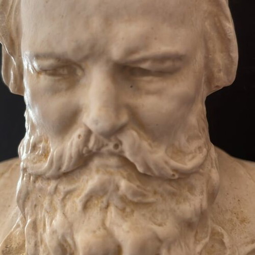 Bust of Johann Brahms 1920 like new, handmade