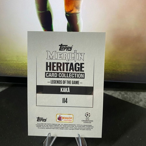 Kaka /99 card Milan 2023-24 Topps Merlin Heritage UEFA new