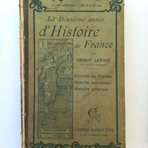Book La Deuxieme annee d'Histoire de France used, 1905