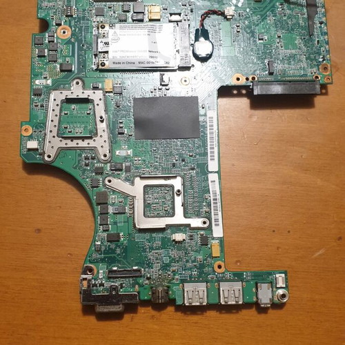 Sony Vaio laptop motherboard with processor and cards