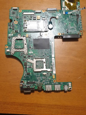 Sony Vaio laptop motherboard with processor and cards