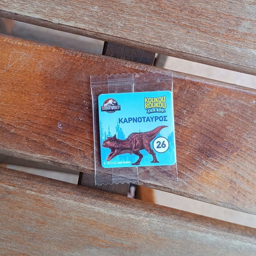Koukouroukou Jurassic World sticker No26
