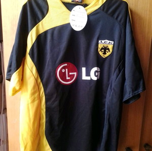 VINTAGE ΦΑΝΕΛΑ ΑΕΚ εμφάνιση  2006-07 Νο28 SORRENTINO Καινούρια L Μέγεθος