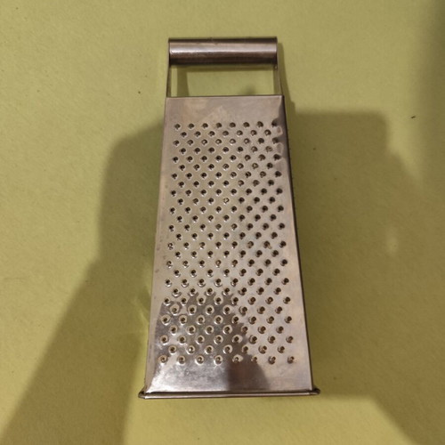 Square stainless steel grater like new