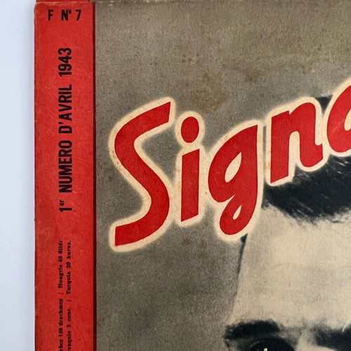 Signal magazine used, French edition April 1943