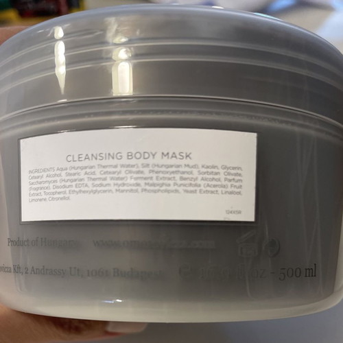 Omorovicza Cleansing Body Mask 500ml !