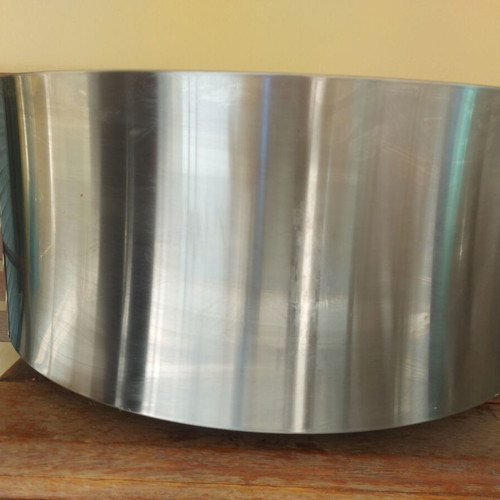 Inox round modern extractor hood like new
