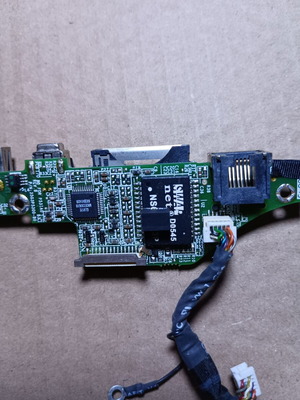 Fujitsu Amilo PI 1556 USB Firewire Ethernet board used