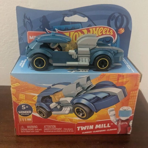 Mega Construx Hot Wheels Twin Mill building set new