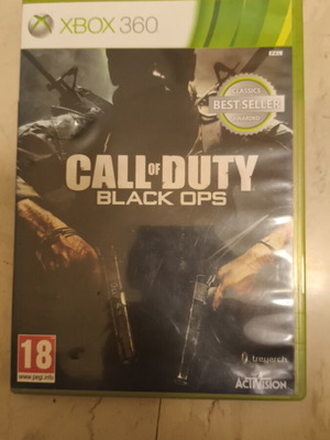 Call of Duty Black Ops Xbox 360 used with minor CD issue
