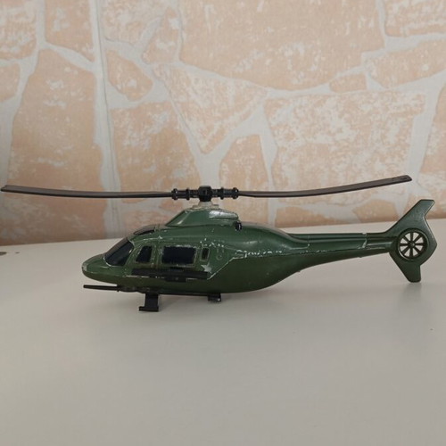 Majorette Sonic Flashers metal helicopter 20 cm used
