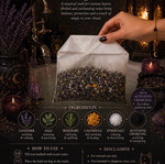 Bath tea bag Witchy Kitty new