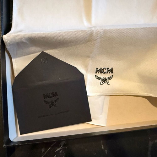 MCM Visetos crossbody bag black like new