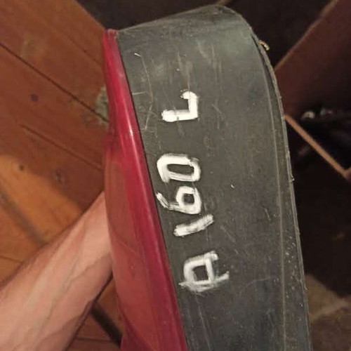 Left tail light for Mercedes A Class W168 used