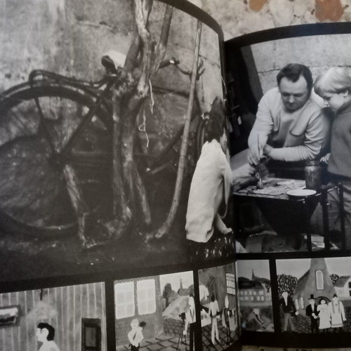 Coffee table book used with German painters Garten der Traume