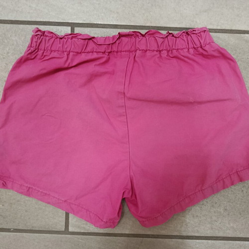 Benetton girls' shorts used, size 3-4 years, pink