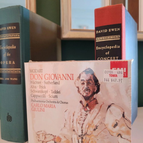 Mozart Don Giovanni 3-CD Set sealed, collectible Tower Records USA edition