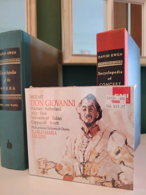 Mozart Don Giovanni 3-CD Set sealed, collectible Tower Records USA edition