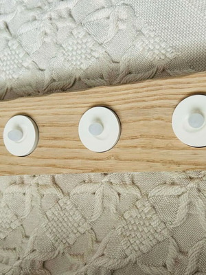 Wooden tealight holder new, solid wood