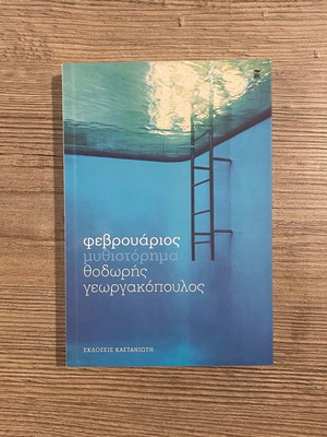 Febrouarios novel used, Thodoris Georgakopoulos