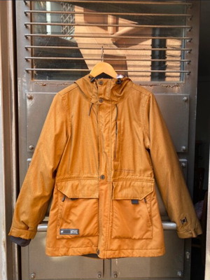 L1 jacket like new, brown, size S