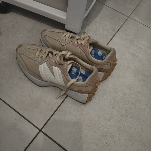 New Balance 327 brown pink shoes size 38 used, good condition