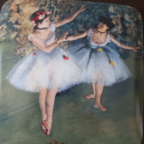 Goebel porcelain jewelry box Edgar Degas like new