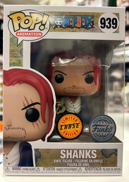 Funko POP Animation: One Piece - Shanks Chase