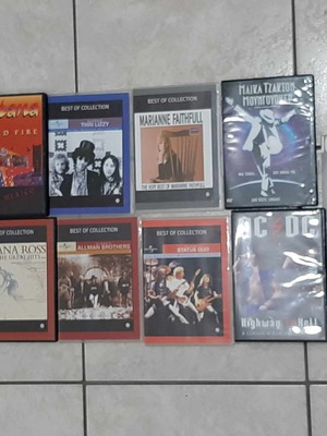 Set of 12 rock pop CDs new with Thin Lizzy, Santana, Bon Jovi, AC/DC