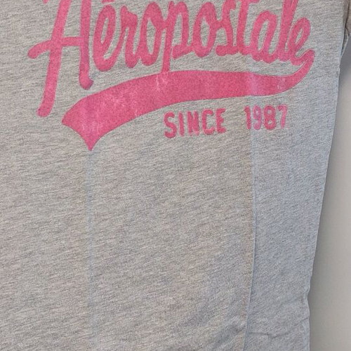 Aeropostale women's T shirt size S used, gray