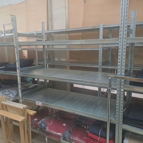 Galvanized Shelves Italy used, pack of 20, 4 shelves each