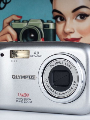 Olympus Camedia C-480 Zoom ψηφιακή φωτογραφική μηχανή 4.0MP