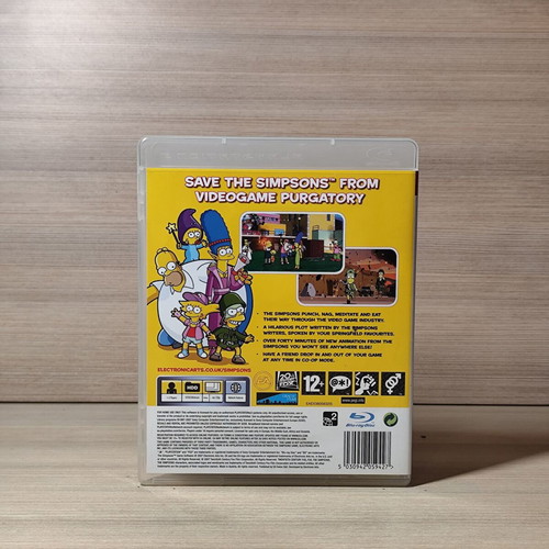 The Simpsons Game PS3 like new, full English version