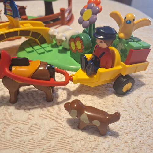 Playmobil 1-2-3 Our Favorite Animals 6770 like new, complete set