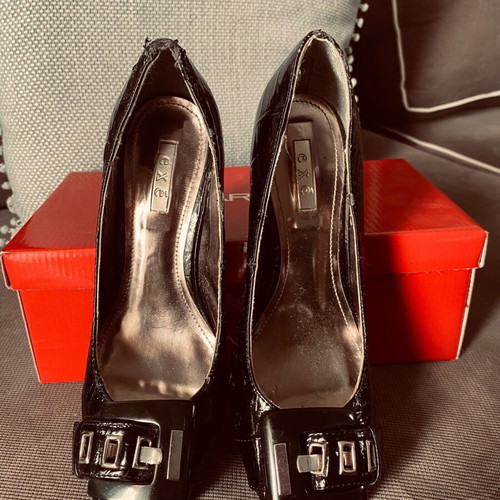 Exe pumps used, black, size 37